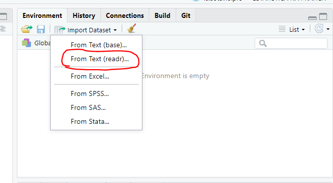 Importar dataset
