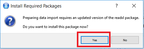 Excel para R